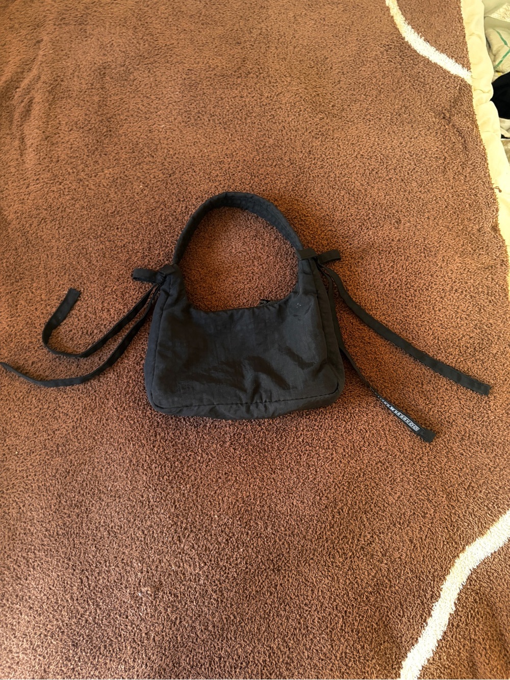 BAGGU x Sandy Liang Mini Bow Bag Black | Rare Sold Out Shoulder Bag